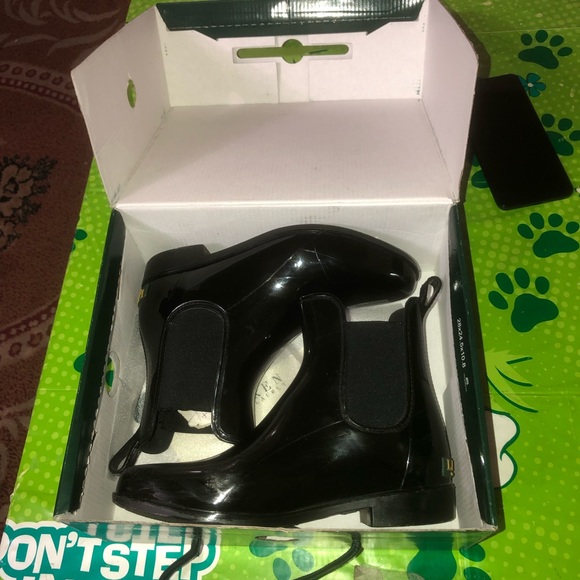 Lauren Ralph lauren tally Bo RAI 6 women's black boots - Picture 2 of 11